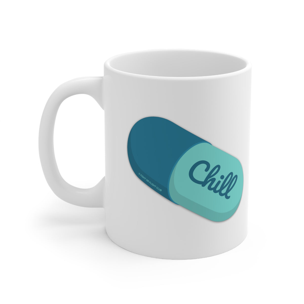 Chill Pill Blue Mug