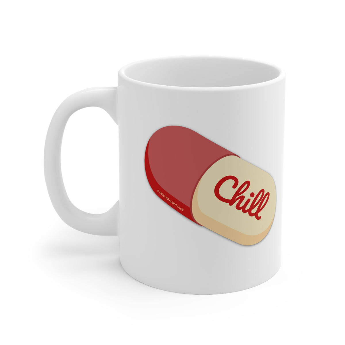 Chill Pill Red Mug