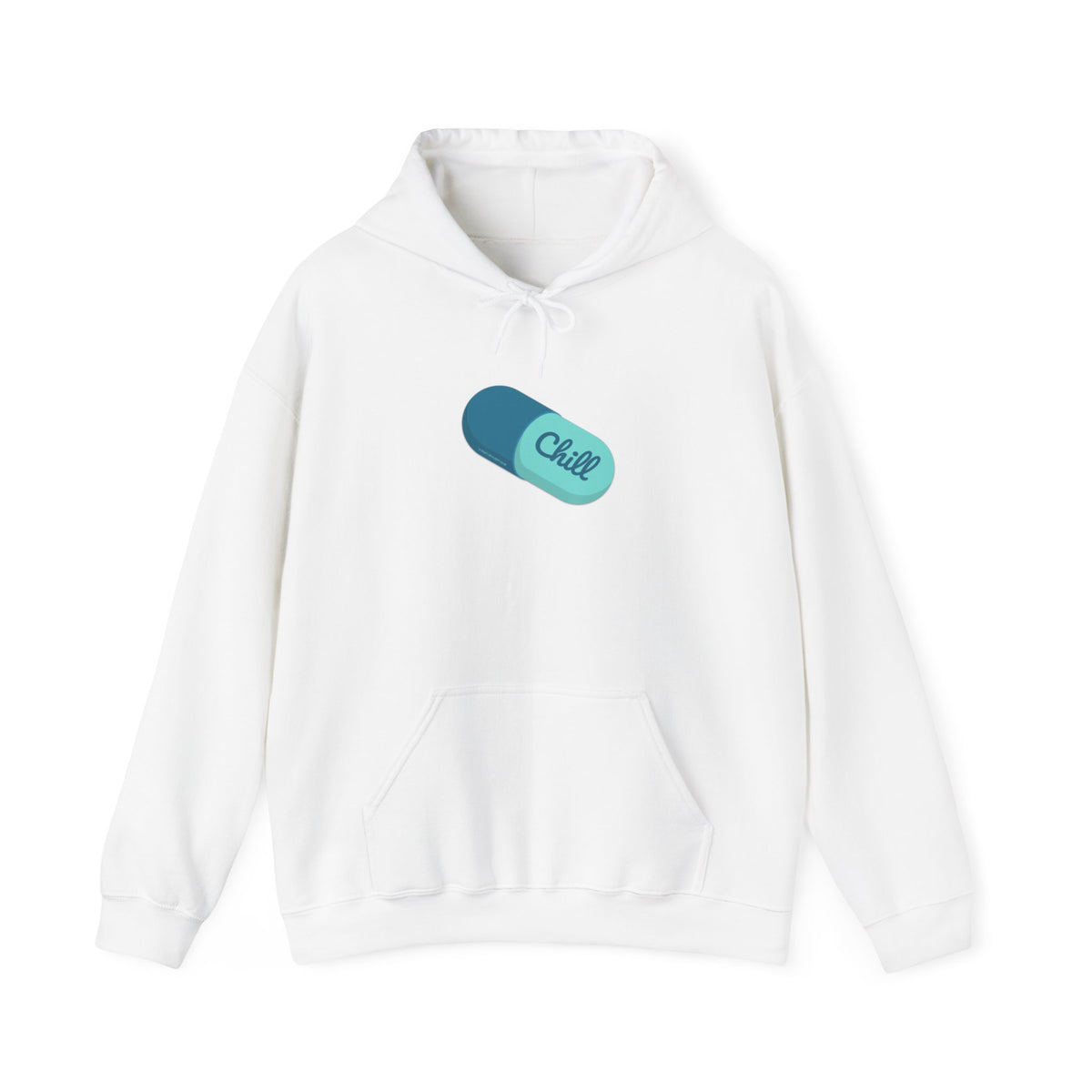 Chill Pill Blue Hoodie