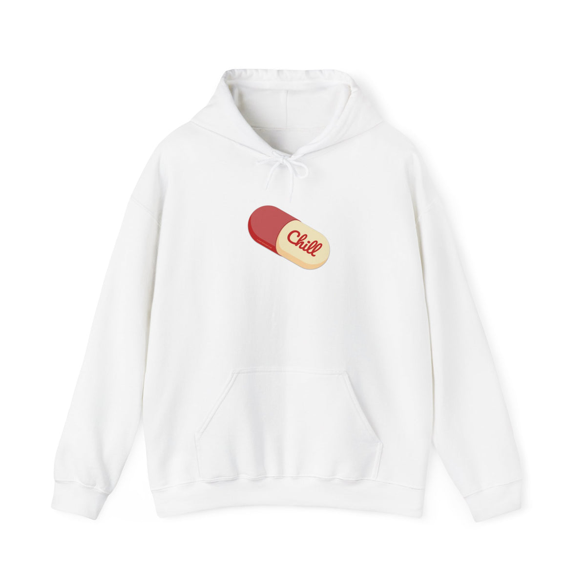 Chill Pill Red Hoodie